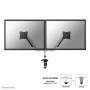 Neomounts FPMA-D950D Braccio per monitor 10-27" - molla a gas