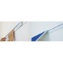 FRANKEN Wandschienen-Set PRO, 1.500 x 60 mm, silber Stärke: 15 mm, beschriftbar, aus Metall (WS8150)