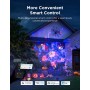 Govee H7071 Faretto luminoso intelligente Wi-Fi/Bluetooth (H7071311)