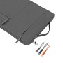 4smarts 541071 borsa per laptop 35,6 cm (14") Custodia a tasca Grigio
