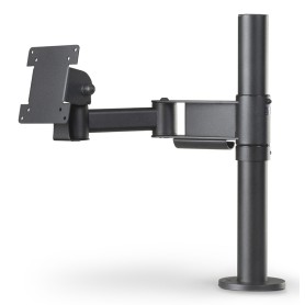 Ergonomic Solutions SpacePole POS SPV1106-FX-02 accessorio di sistema POS Supporto POS Nero Metallo 75 x 75 mm 100 x 100 mm