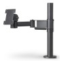Ergonomic Solutions SpacePole POS SPV1106-FX-02 accessorio di sistema POS Supporto POS Nero Metallo 75 x 75 mm 100 x 100 mm