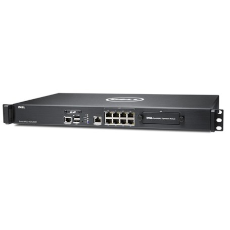 SonicWall NSA 2600 firewall (hardware) 1U 1,9 Gbit/s (01-SSC-3861)