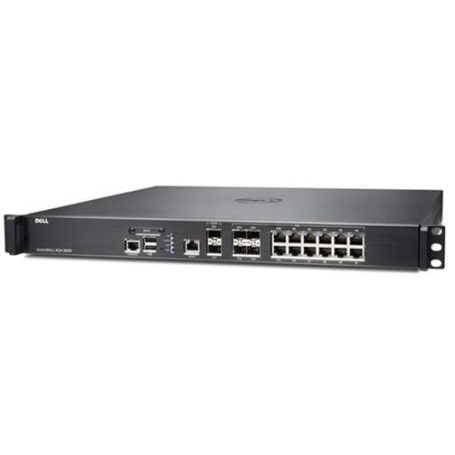 SonicWall NSA 5600 firewall (hardware) 1U 9 Gbit/s (01-SSC-3830)