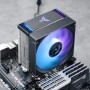 Jonsbo CR-1000 EVO ARGB Black Processore Ventilatore 12 cm Nero 1 pz