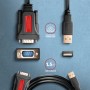 Axagon ADS-1PSN USB-A 2.0 - serial RS-232 DB9-M Prolific adapter cable 1.5m - Adapter - Digital/Daten cavo seriale Nero 1,5 m US