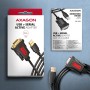 Axagon ADS-1PSN USB-A 2.0 - serial RS-232 DB9-M Prolific adapter cable 1.5m - Adapter - Digital/Daten cavo seriale Nero 1,5 m US