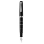Pelikan Classic 215 penna stilografica Sistema di riempimento della cartuccia Nero, Argento 1 pz (948364)