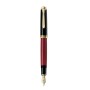 Pelikan M800 penna stilografica Sistema di riempimento integrato Nero, Oro, Rosso 1 pz (816632)