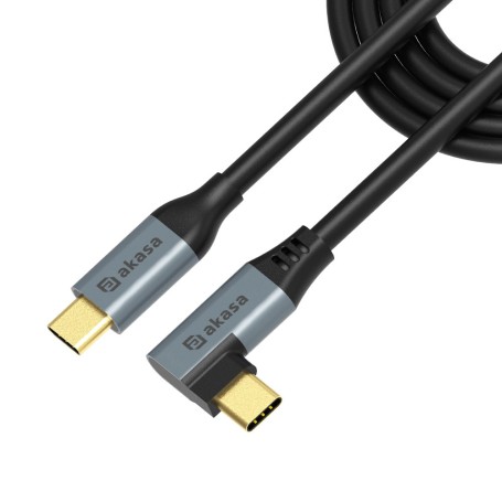 Akasa AK-CBUB68-10BK cavo USB 1 m USB C Nero