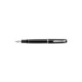 Pelikan Füllhalter P 205, Federbreite: F, schwarz mit polierter Edelstahlfeder, Patronenfüllsystem, Tinten- - 1 Stück (930727