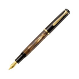Pelikan M200 penna stilografica Sistema di riempimento integrato Marrone, Color marmo 1 pz (808798)