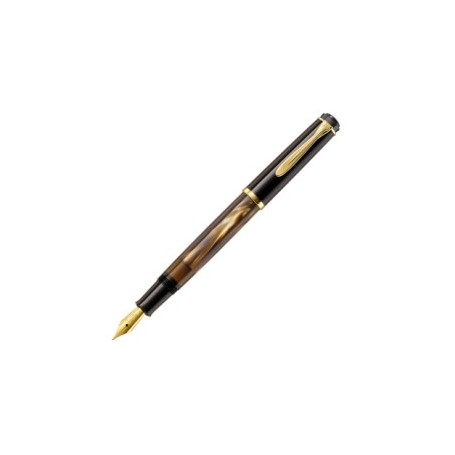 Pelikan M200 penna stilografica Sistema di riempimento integrato Marrone, Color marmo 1 pz (808798)
