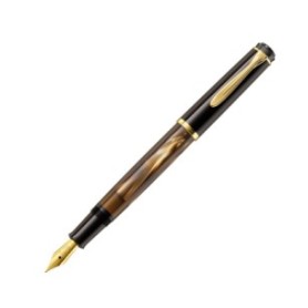 Pelikan M200 penna stilografica Sistema di riempimento integrato Marrone, Color marmo 1 pz (808804)
