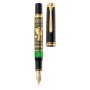 Pelikan Toledo 900 penna stilografica Sistema di riempimento integrato Nero, Oro, Verde 1 pz (921387)