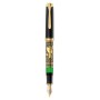 Pelikan Toledo 900 penna stilografica Sistema di riempimento integrato Nero, Oro, Verde 1 pz (921387)