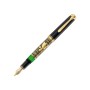 Pelikan Toledo 900 penna stilografica Sistema di riempimento integrato Nero, Oro, Verde 1 pz (921387)