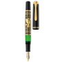 Pelikan Toledo 700 penna stilografica Sistema di riempimento integrato Nero, Oro, Verde 1 pz (927830)