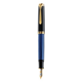 Pelikan Souverän® 400 penna stilografica Sistema di riempimento integrato Nero, Blu 1 pz (994954)