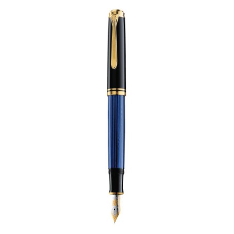 Pelikan Souverän® 400 penna stilografica Sistema di riempimento integrato Nero, Blu 1 pz (994954)