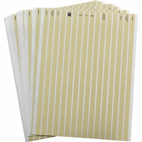 Brady LAT-2-652-10 etichetta per stampante Ambra Etichetta per stampante autoadesiva (029704)
