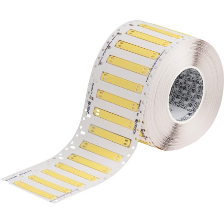 Brady HCM-75X10-B7643-YL segnacavo Giallo Poliuretano termoplastico 1000 pz (620337)