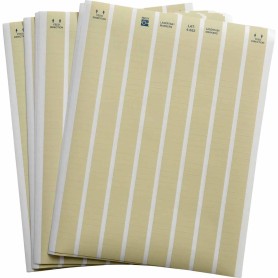 Brady LAT-4-652-10 etichetta per stampante Ambra Etichetta per stampante autoadesiva (029710)