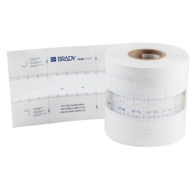 Brady 148808 nastro per schermatura 152,4 m Carta gommata per imbianchini Adatto per uso interno Polipropilene Trasparente, Bian
