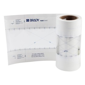 Brady 148810 nastro per schermatura 30,5 m Carta gommata per imbianchini Adatto per uso interno Polipropilene Trasparente, Bianc