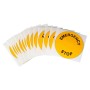 Brady THTEP-19-7593-YL segnale autoadesivo Poliestere Nero, Giallo (620482)