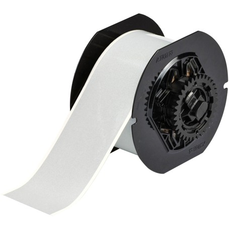 Brady B30C-2250-565-SL etichetta per stampante Argento Etichetta per stampante autoadesiva (117921)
