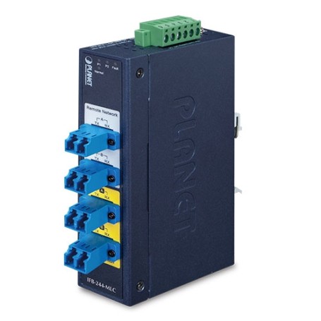 PLANET IFB-244-MLC convertitore multimediale di rete 1300 nm Modalità multipla Blu