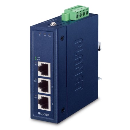 PLANET IECJ-300 convertitore multimediale di rete Blu