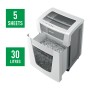 Leitz 80100000 distruggi documenti Taglio a frammenti 23 cm Bianco