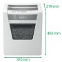 Leitz 80020000 distruggi documenti Taglio a frammenti 22,3 cm Bianco