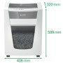 Leitz 80060000 distruggi documenti Triturazione incrociata 23 cm Bianco
