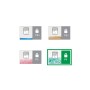 Leitz 80030000 distruggi documenti Triturazione incrociata 22,3 cm Bianco