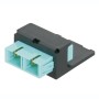 Panduit CMDAQSCZBL adattatore di fibra ottica SC Nero, Blu (CMDAQSCZBL)