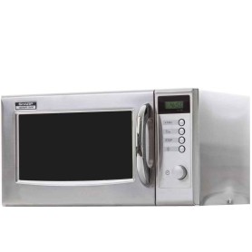 Sharp R15AM Forno a microonde professionale, 1000 W, 28 l, 5 livelli di potenza, SoftTouch, acciaio inossidabile.