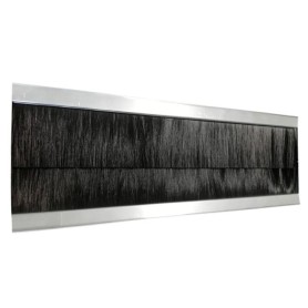Spazzola per ingresso dei cavi (2 pz.)Nero (ITR-309342)