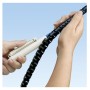 Panduit PW75F-C organizer per cavi Guaina intrecciata per cavi Nero 1 pz (PW75F-C)