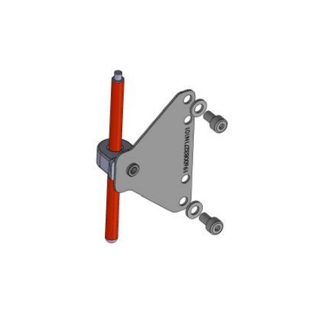 Advantech DL-STYL012 kit di fissaggio Rosso, Acciaio