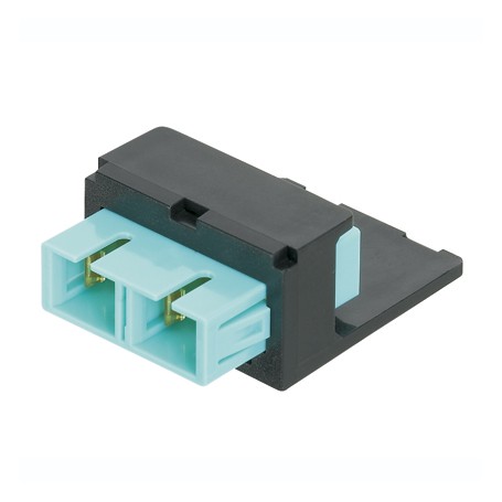 Panduit CMSAQSCZBL adattatore di fibra ottica SC 1 pz Turchese