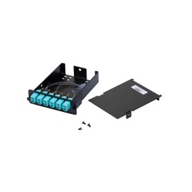 Panduit FCS9N-12-10P adattatore di fibra ottica LC 1 pz Nero