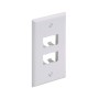 Panduit CFP4IW Placca copripresa e copri interruttori Bianco