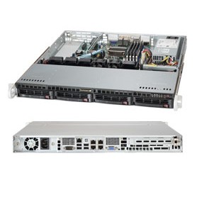 Supermicro SuperServer 5018A-MHN4 BGA 1283 Rack (1U) Argento (SYS-5018A-MHN4)