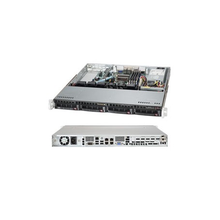 Supermicro SuperServer 5018A-MHN4 BGA 1283 Rack (1U) Argento (SYS-5018A-MHN4)