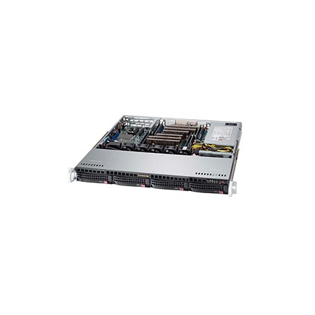 Supermicro SuperChassis 813MFTQ-441CB Supporto Nero 440 W (CSE-813MFTQ-441CB)