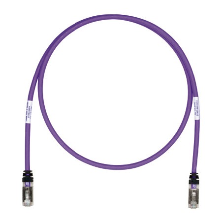 Panduit Cat6A S/FTP RJ-45 cavo di rete Viola 1,5 m S/FTP (S-STP) (STP6X1.5MVL)