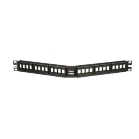 PANNELLO 19  1U PER 24 PRESE NETKEY (NKFPA24)